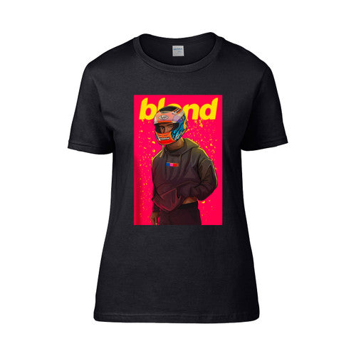 Frank Ocean Blond Boys Don T Cry Helmet Women's T-Shirt Tee