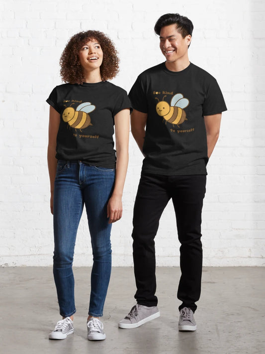 "Bee kind to yourself" - Beatrice the Bee - Adorable Kawaii Bee Classic T-Shirt
